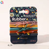 Simple Handmade Cloth Hair Ties With Ball Detail High Elastic Ponytail Hair Ropes For Women And Girls