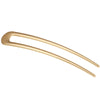 Simple Handmade Metal U Shaped Hair Pin Geometric Ball End Elegant Modern Updo Hair Accessory