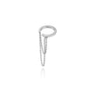 Simple High End 925 Sterling Silver Ear Clip Earrings With Geometric Design And Electroplating Platinum 18K Gold For Women