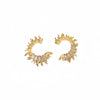 Simple Highend Stainless Steel 18K Gold Nonfading Electroplated Women's Earrings