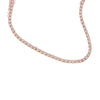 Simple Joker Temperament Women's Jewelry Copper Plated With 18K Gold Micro Zircon Chain Necklace Geometric Design Electroplating