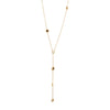 Simple Love Yshaped Stainless Steel Necklace With Star And Heart Shape Electroplated For Women
