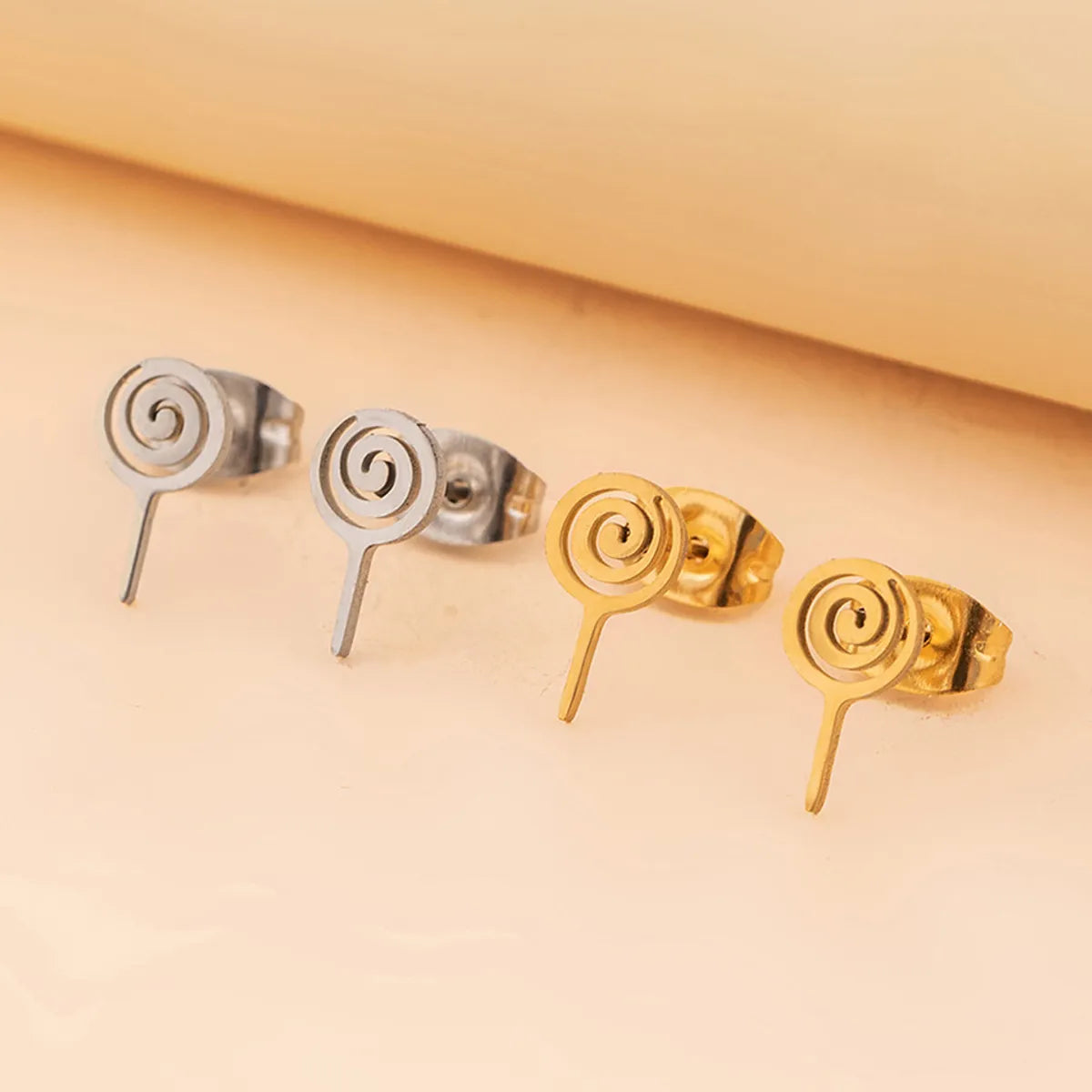 Plating Stainless Steel Ear Studs