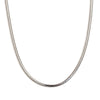 Simple Niche All Match Stainless Steel And Titanium Steel Necklace And Snake Chain Bracelet For Women With Six Cut Design And Electroplating