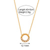 Simple Niche Light Luxury Stainless Steel Twist Circle Halfinlaid Women's Bracelet Jewelry With Geometric Design And Electroplating Treatment