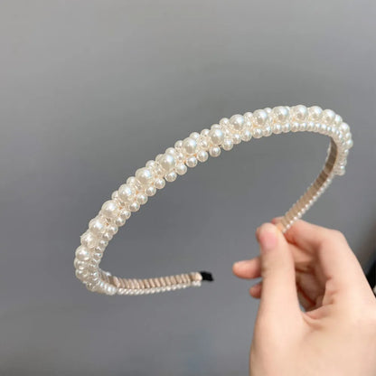 Simple Pearl Headband Wholesale