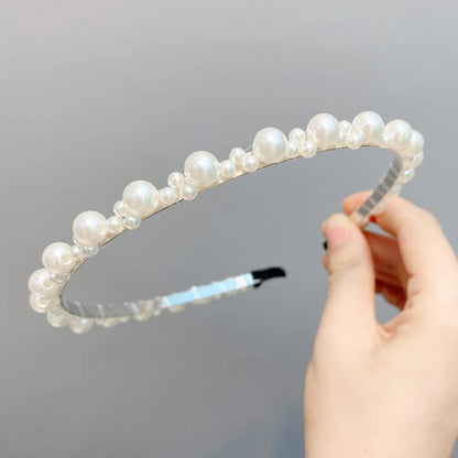 Simple Pearl Headband Wholesale