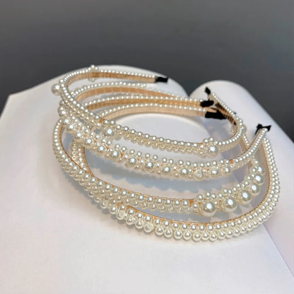 Simple Pearl Headband Wholesale