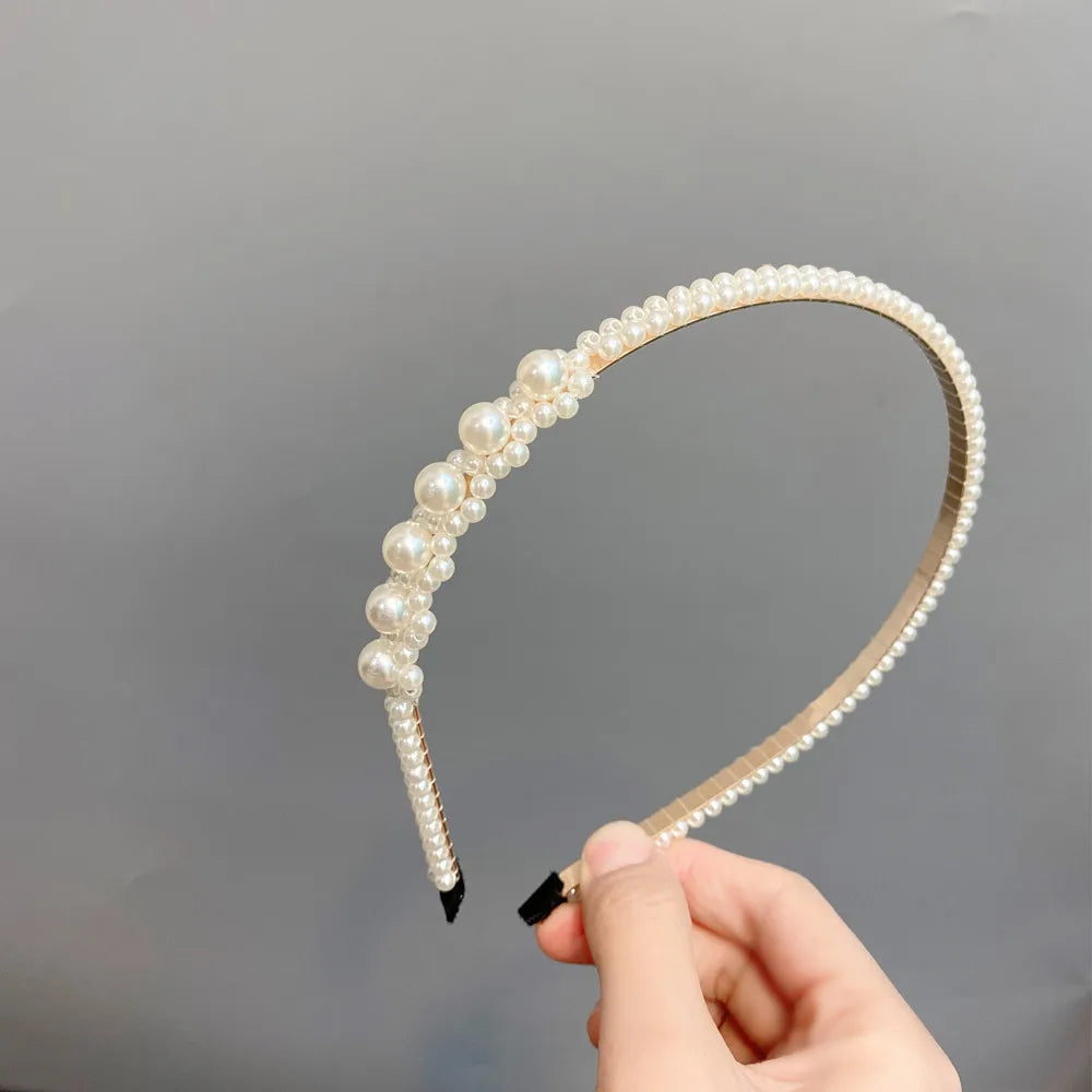 Simple Pearl Headband Wholesale