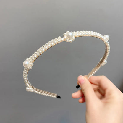 Simple Pearl Headband Wholesale