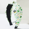 Simple Printed Cloth Headband For Women With Clover Poll Dot Pattern