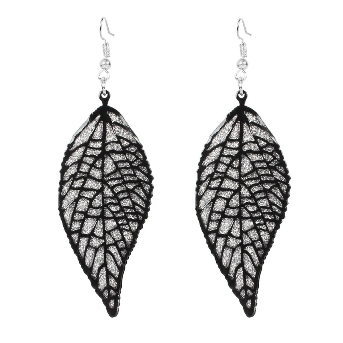 Simple Retro Alloy Leaf Froste Fashion Earrings Wholesale Nihaojewely