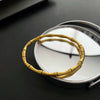 Simple Retro Bamboo Buckle Bracelet Titanium Steel Electroplated Women's