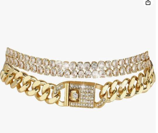 Simple Retro Copper Rhinestone Geometric Chain Anklet With Claw Set Artificial Gemstones Unisex Foot Jewelry