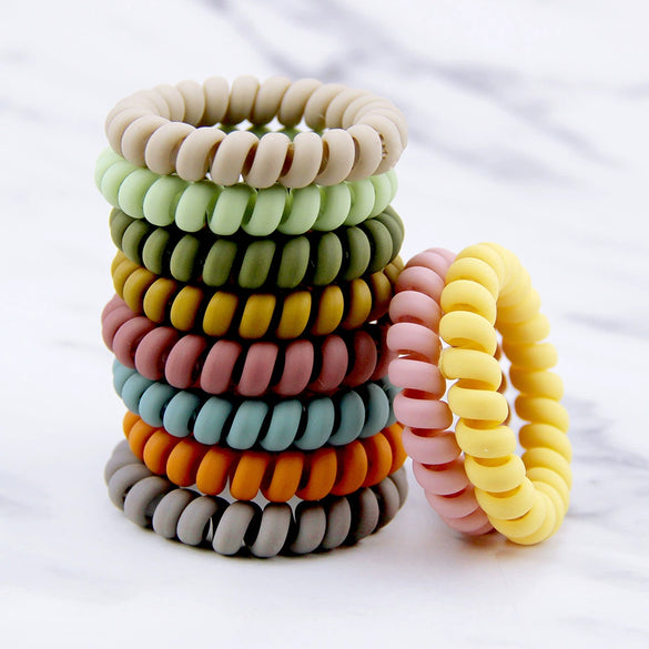 Simple Retro Frosted Texture Round Hair Accessories Jewelry