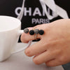 Simple Retro Women's Ring Alloy Resin