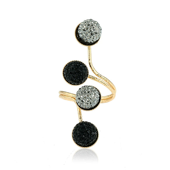 Simple Retro Women's Ring Alloy Resin