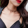 Simple Short Pearl Clavicle Chain Women's Neck Jewelry With Geometric Pattern And Electroplating On Alloy Snake Bone Chain