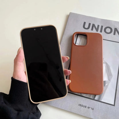 Simple Solid Color Mobile Phone Case Wholesale Nihaojewelry