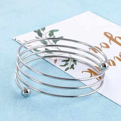 Simple Spring Multi-layer Stainless Steel Bracelets Wholesale Gooddiy