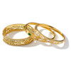 Simple Stainless Steel Bracelet With Geometric Zircon Rhinestone Inlay And 18K Gold Vacuum Plating For Women