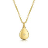 Simple Stainless Steel Necklace With Heart Shape Pendant And Electroplating