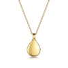 Simple Stainless Steel Necklace With Heart Shape Pendant And Electroplating