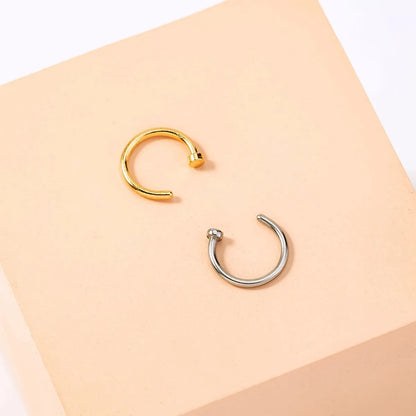 Simple Stainless Steel Piercing U-shaped Nose Ring Piercing Nose Ornaments Wholesale