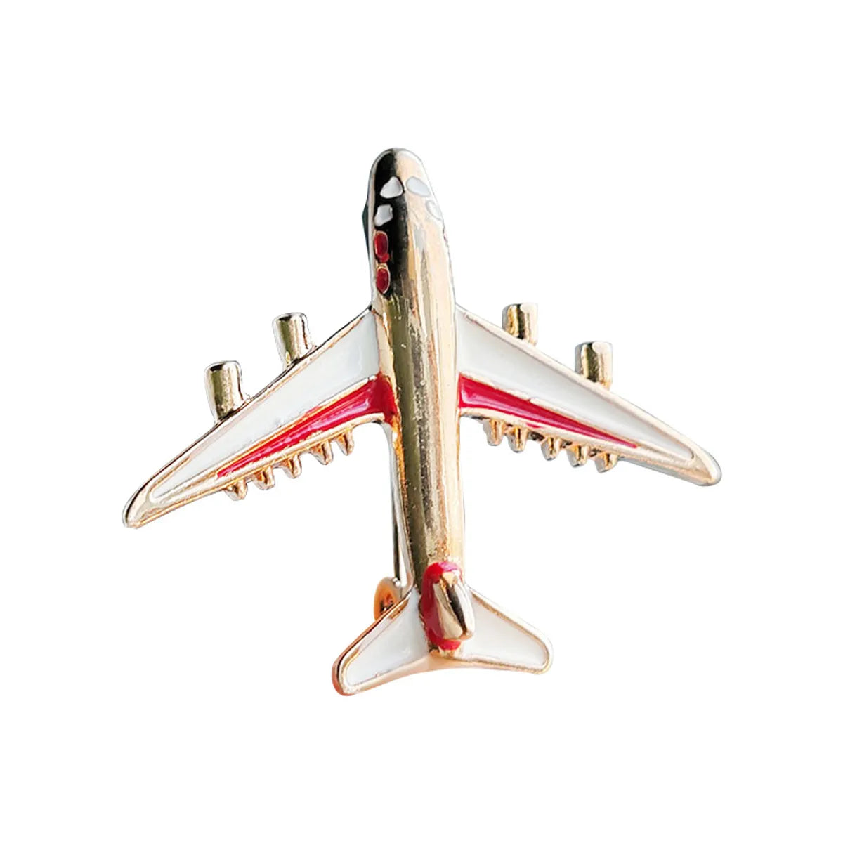 Simple Style Airplane Alloy Plating Unisex Brooches