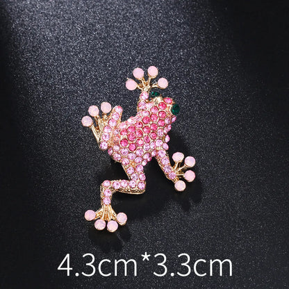 Simple Style Animal Alloy Inlay Rhinestones Pearl Unisex Brooches