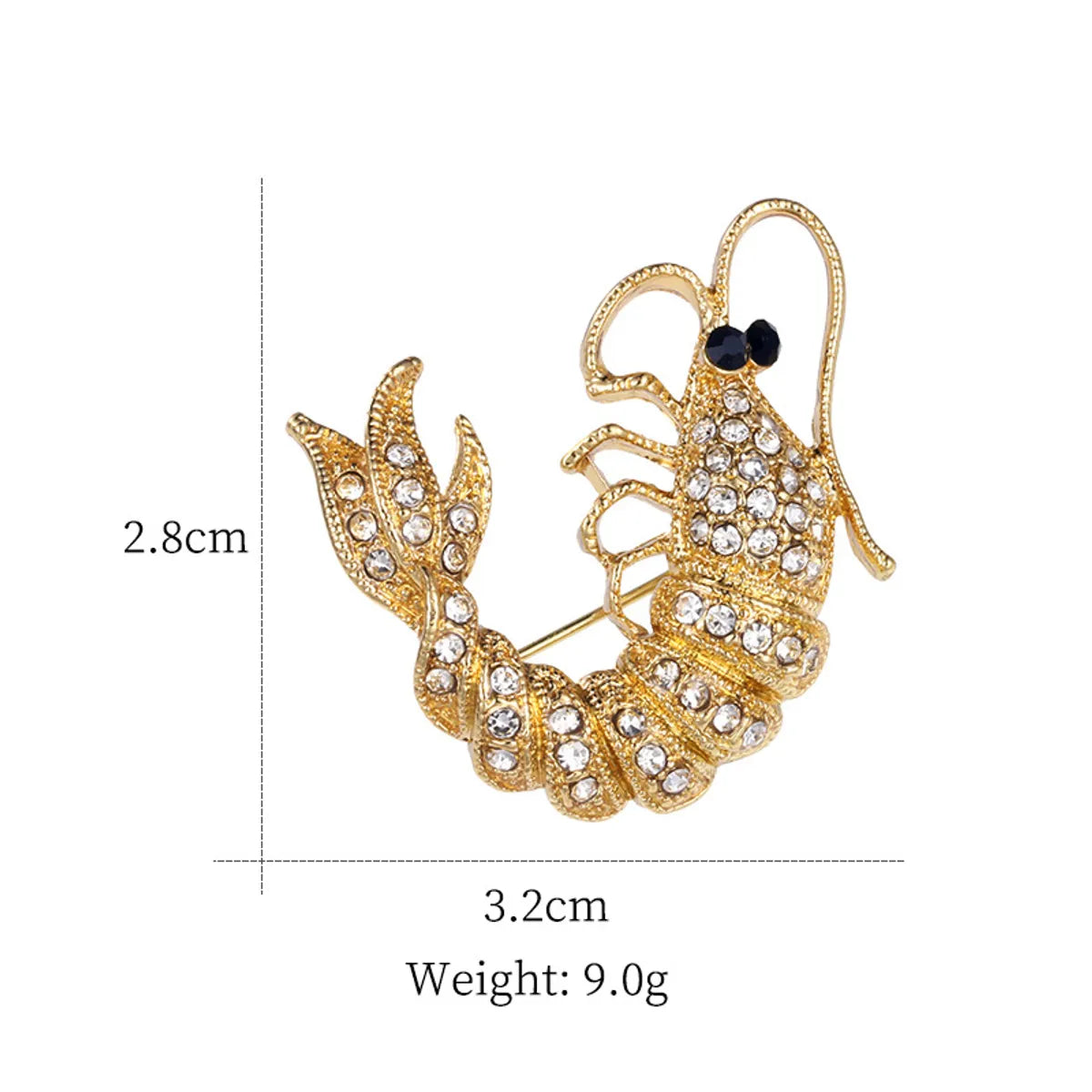 Simple Style Animal Alloy Inlay Rhinestones Pearl Unisex Brooches