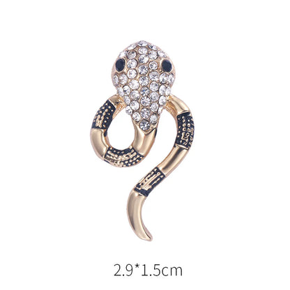 Simple Style Animal Alloy Inlay Rhinestones Pearl Unisex Brooches