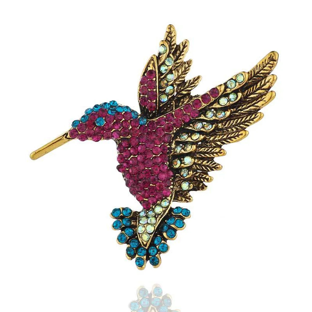 Simple Style Animal Alloy Inlay Rhinestones Women'S Brooches