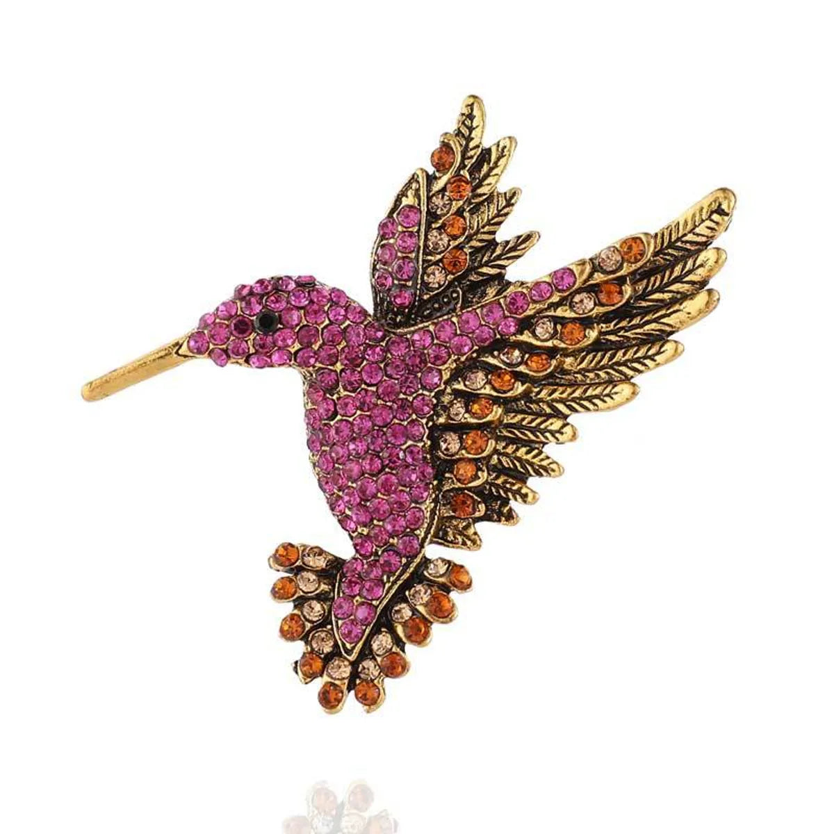 Simple Style Animal Alloy Inlay Rhinestones Women'S Brooches