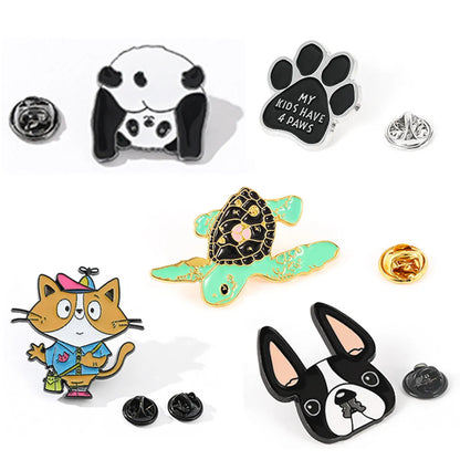 Simple Style Animal Alloy Plating Women'S Brooches