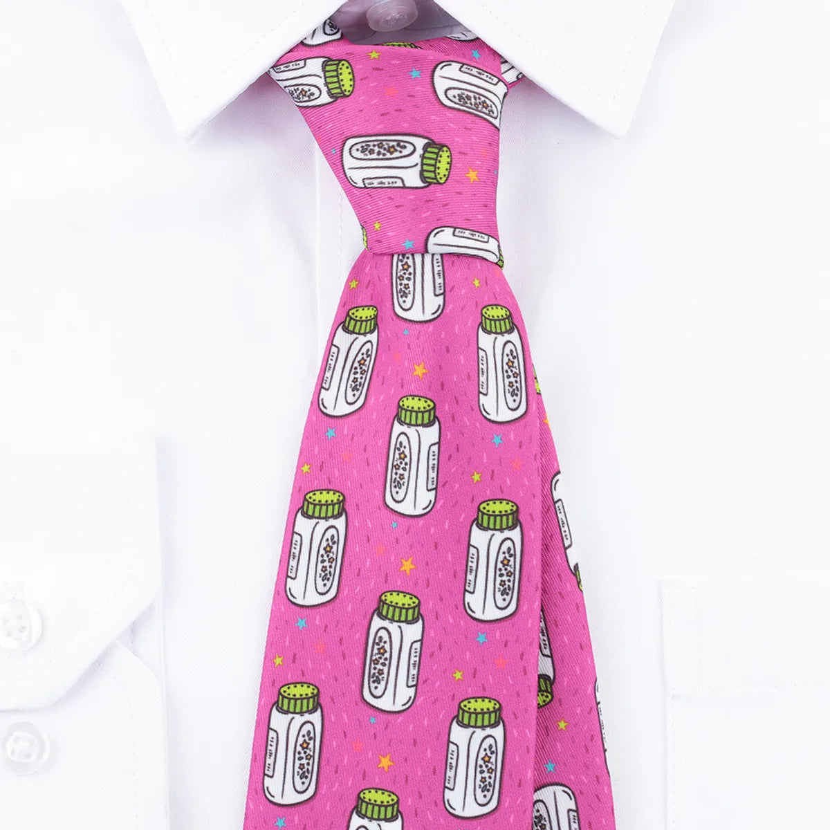 Simple Style Animal Cartoon Polyester Unisex Tie