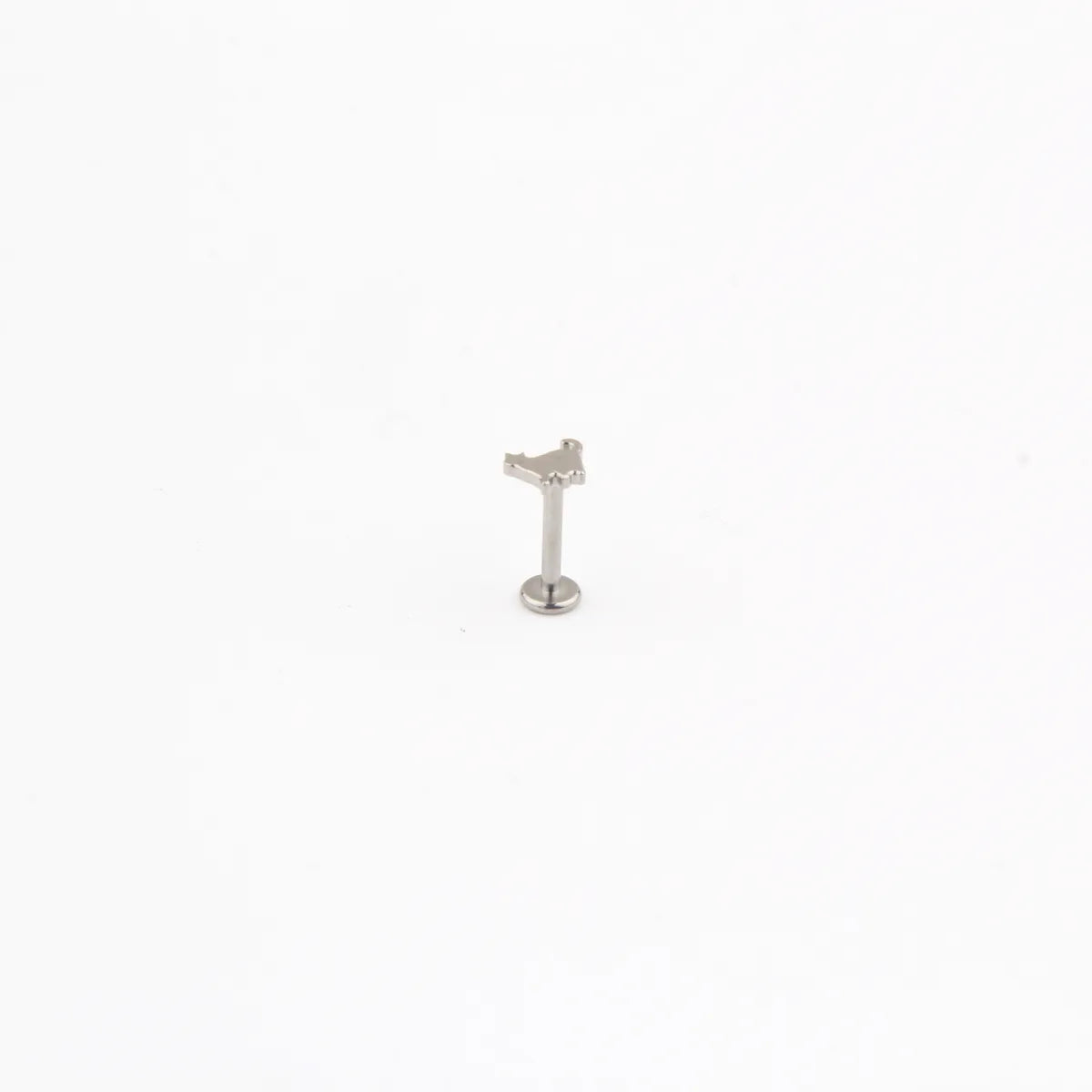 Simple Style Animal Cat Titanium Steel Lip Stud In Bulk