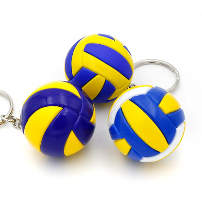 Simple Style Ball Plastic Unisex Bag Pendant Keychain