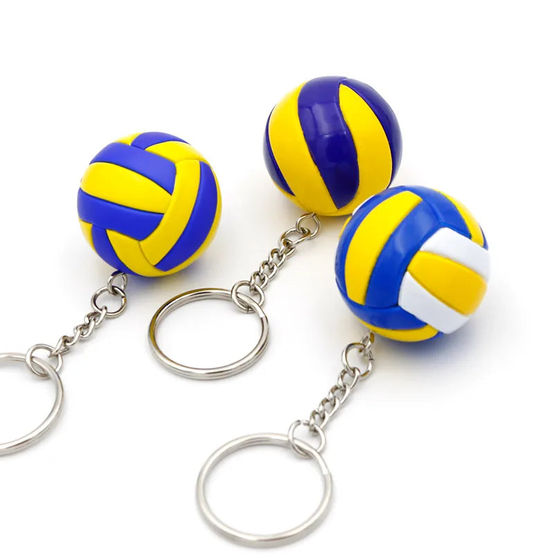 Simple Style Ball Plastic Unisex Bag Pendant Keychain