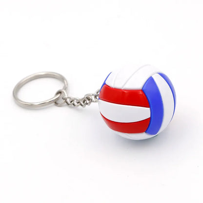 Simple Style Ball Plastic Unisex Bag Pendant Keychain