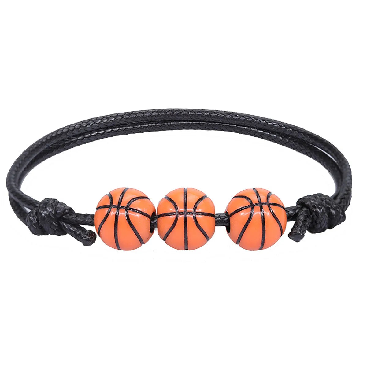 Simple Style Basketball Football Arylic Unisex Bracelets