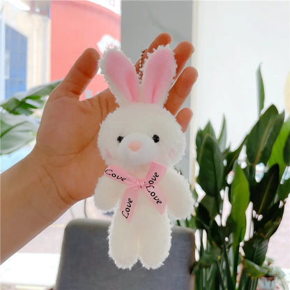 Simple Style Bear Pp Cotton Bag Pendant Keychain