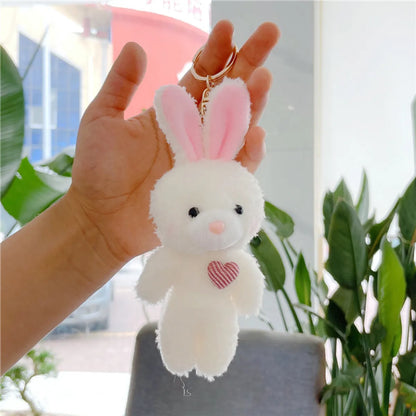 Simple Style Bear Pp Cotton Bag Pendant Keychain