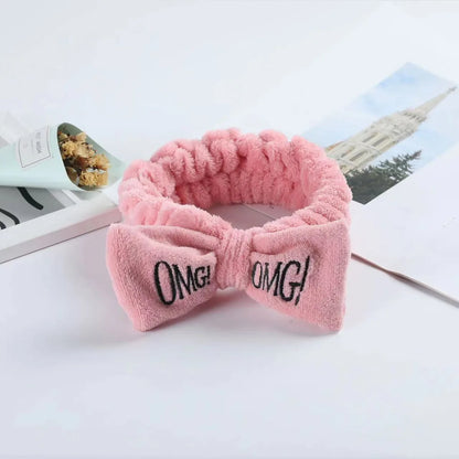 Simple Style Bow Knot Cloth Patchwork Hair Tie