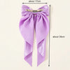 Women'S Simple Style Bow Knot Cloth Patchwork Hair Tie