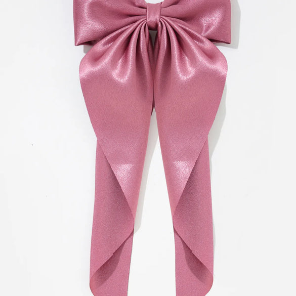 Women'S Simple Style Bow Knot Cloth Patchwork Hair Tie