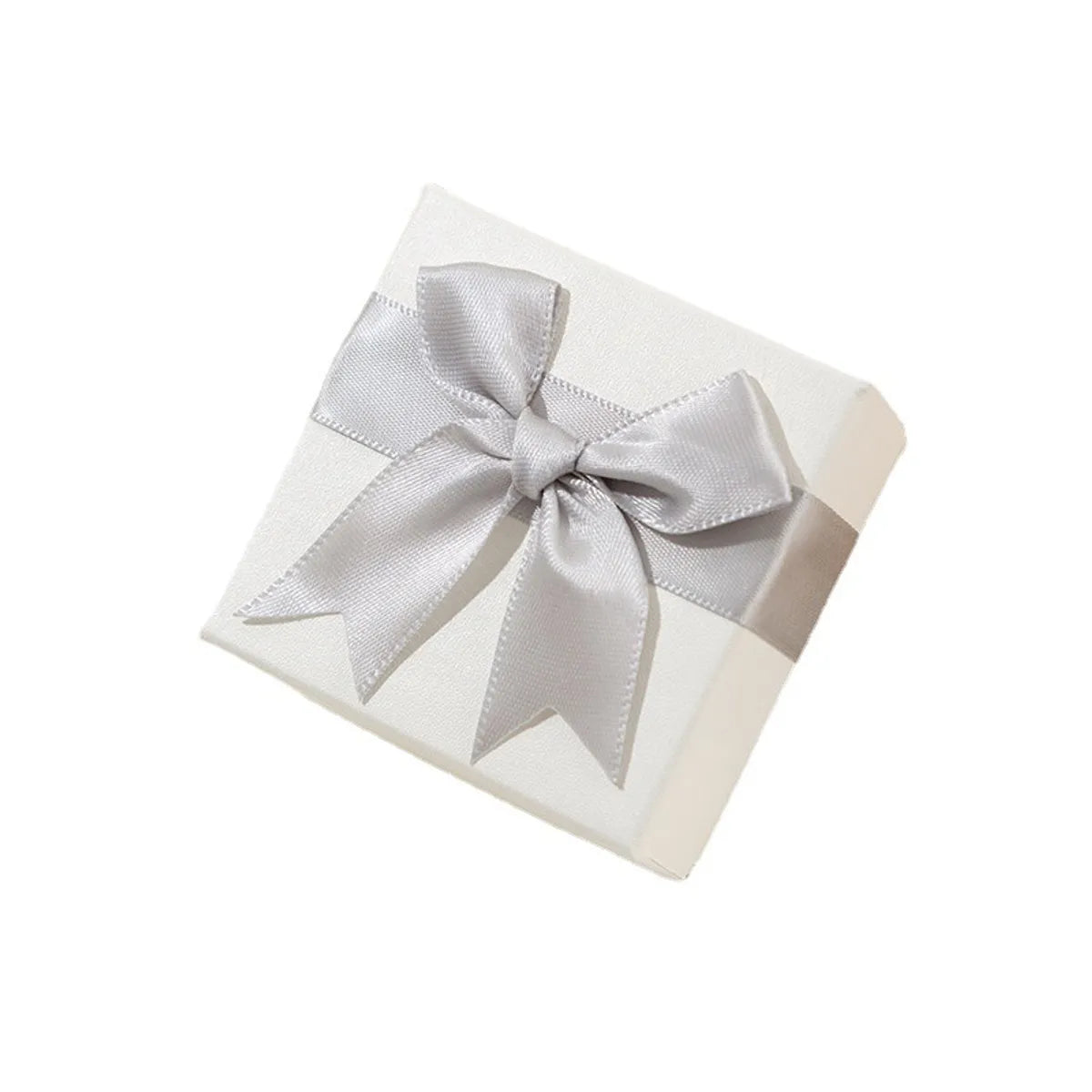 Simple Style Bow Knot Paper Jewelry Boxes