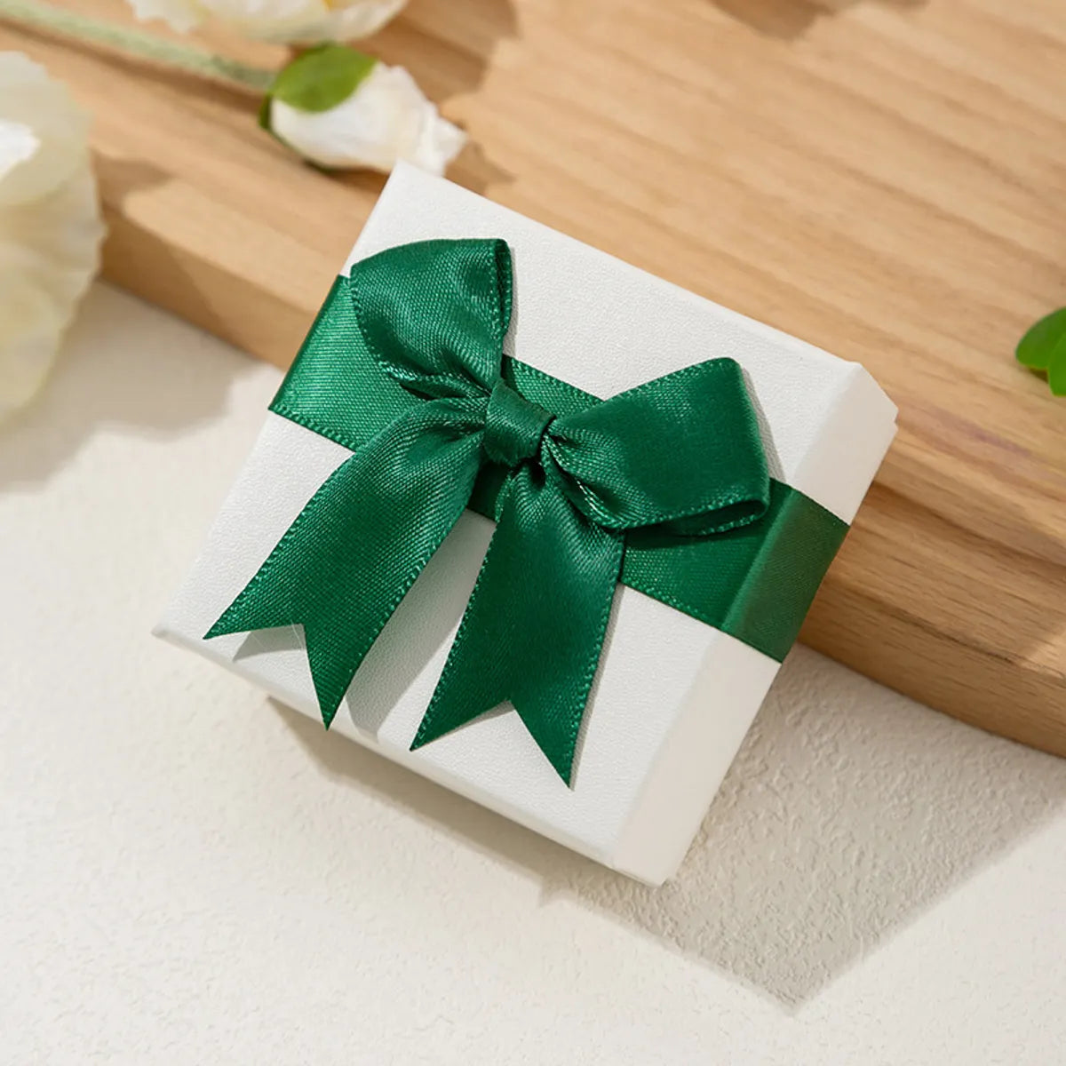 Simple Style Bow Knot Paper Jewelry Boxes