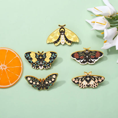 Simple Style Butterfly Alloy Plating Unisex Brooches