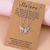 Simple Style Butterfly Alloy Plating Women'S Necklace